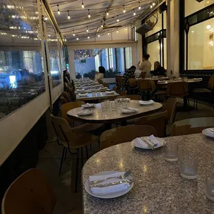 Outside dining