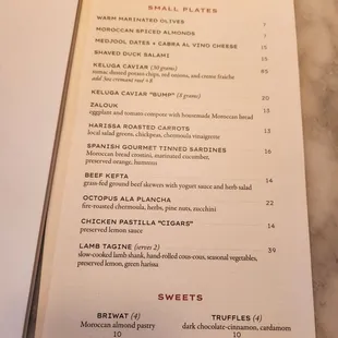 Good menu