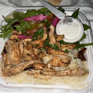 Chicken Shawarma Plate