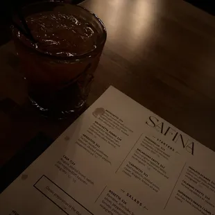 Brandy Old fashioned sweet