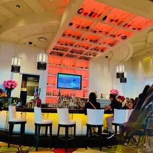 bar area
