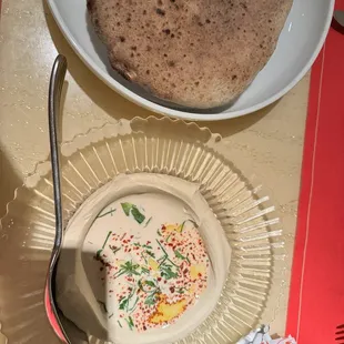 Hummus &amp; fresh pita