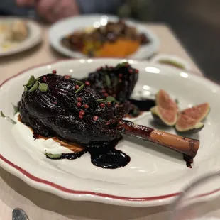 Pomegranate lamb shank--just get it!