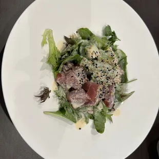 Tuna avocado salad (made without spicy Mayo for my mother in law)
