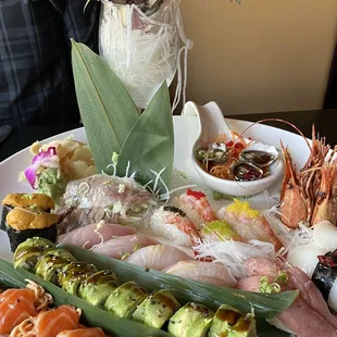 Uni, sweet shrimp, oyster, toro, and so much more!