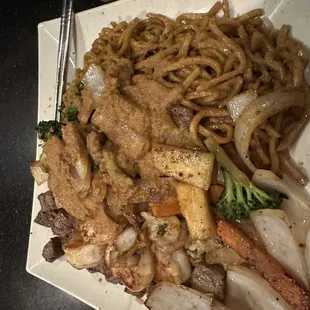 Filet  H23. Hibachi Filet Mignon and Scallop Combo