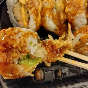 Da bomb soft crab roll is amazing!