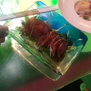 Peppered Sashimi !