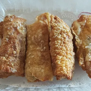 Fried Tofu Skin with Shrimp
