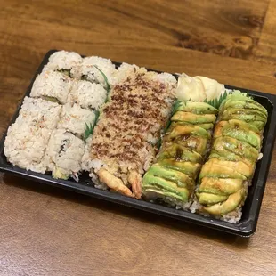 California / Crunchy / Caterpillar Roll