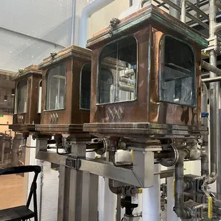 the inside of the building