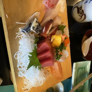 Sashimi platter