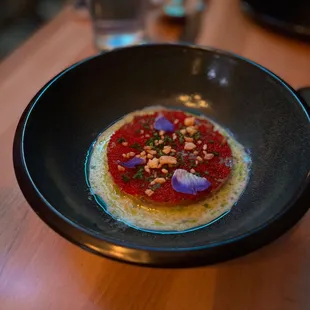 Fluke tartare.