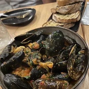 Nduja Mussels