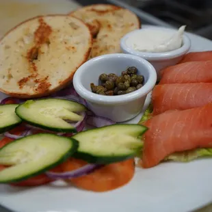 food, bagel, bagels