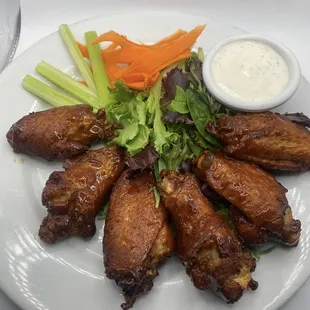 bbq chicken, chicken wings, poultry, fried chicken, chicken, chicken wings and fried chicken, fried chicken wings, food, bbq wings
