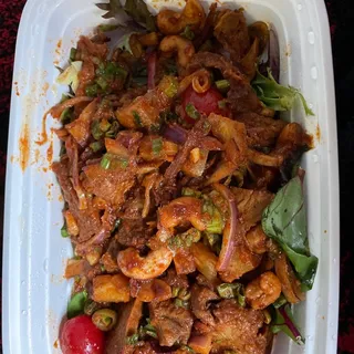 Crispy Mock Duck Salad (Vegetarian)