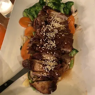 Teriyaki Grilled Half Duck