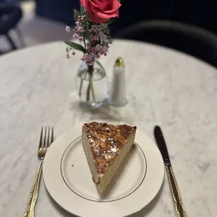 Almond cardamom teacake