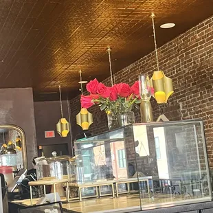 Cute interior but empty pastry case :(