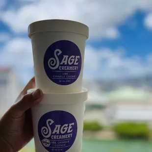 #StockedUp Ube Crinkle Cookie!