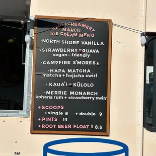 Menu March 2023