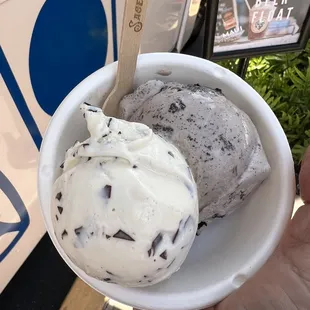 Mint &amp; cookies &amp; cream