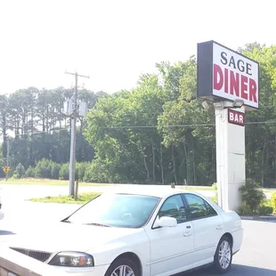 large parking lot too