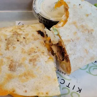 Chicken quesadilla