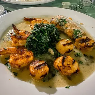 Seafood Combo Trio