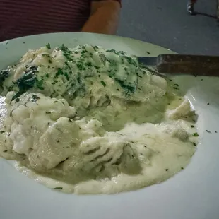 Stuffed flounder
