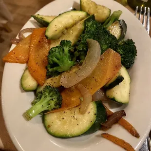 Grilled vegetables
