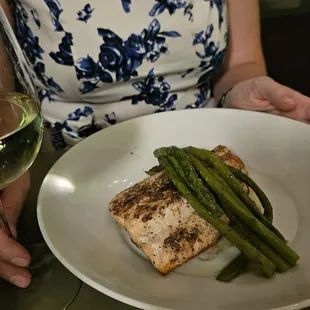 Samon and Savignon Blanc