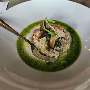 Mushroom risotto