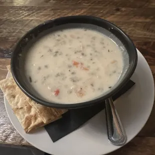 Chicken and wild rice soup
