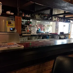 Full bar with friendly staff and a clean location to hang out and enjoy your tasty sips