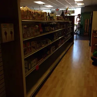 a grocery store aisle