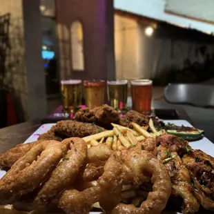 SAGE PLATTER + BEER FLIGHT