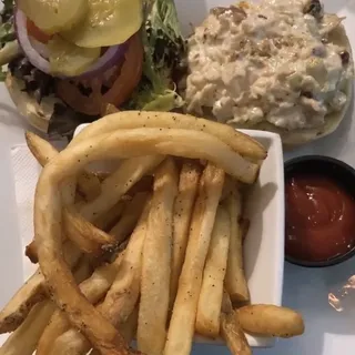 Chicken Salad Sandwich Lunch