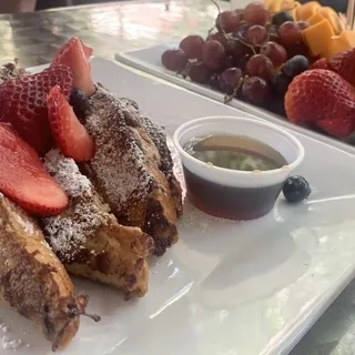 Fruit and Cheese Platter Brunch