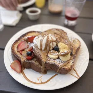 Cream Brule Cookie Butter French Toast