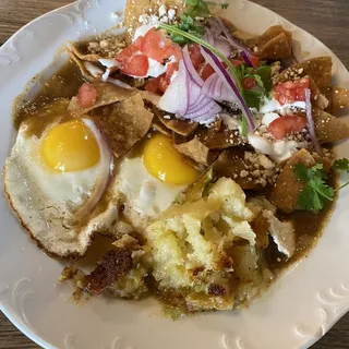 Extra Spicy Chilaquiles