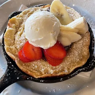 Banana Foster Bourbon Dutch Baby