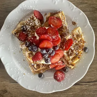 Cream Brule Cookie Butter French Toast