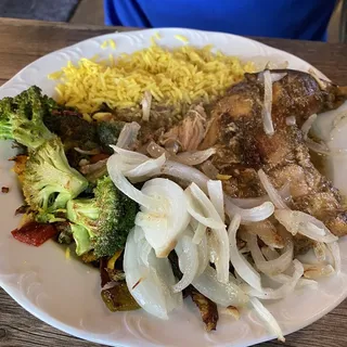 Cuban Garlic and Lemon 1/2 Roasted Chicken