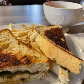 Roasted Chicken Jalapeno Panini
