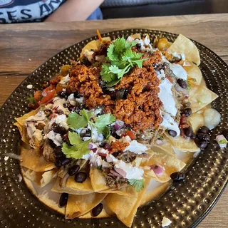 Meat Lovers Nachos Plate