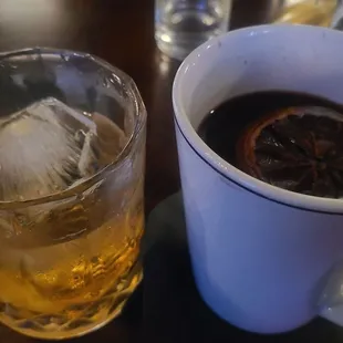 The best sazarac &amp; mulled wine (winter's bounty)