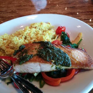 Pesto Salmon