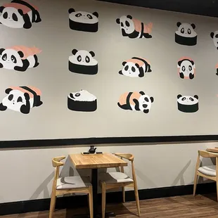 Panda Mural by Madison Rayne.  813-942-2229